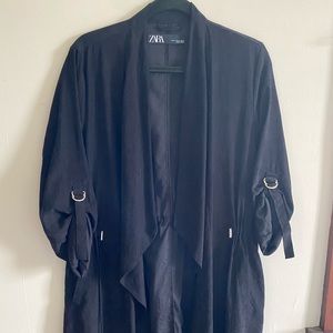 Black Zara light weight jacket